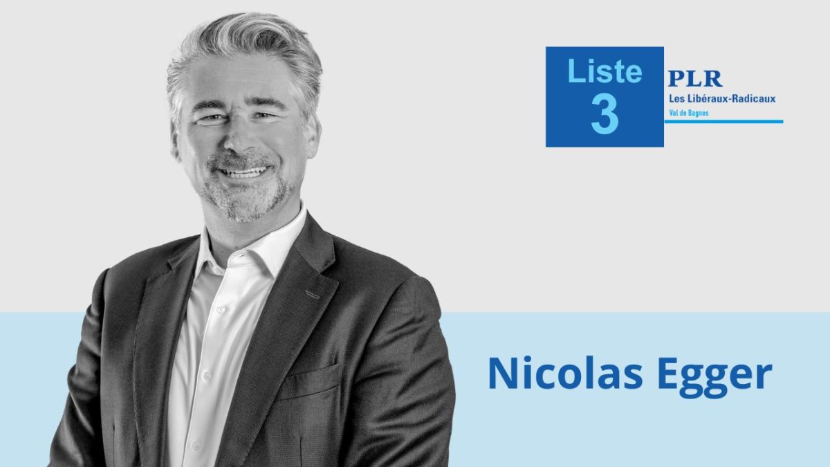 Nicolas Egger : Une vision ambitieuse pour un Val de Bagnes qui soit la préférence et la référence